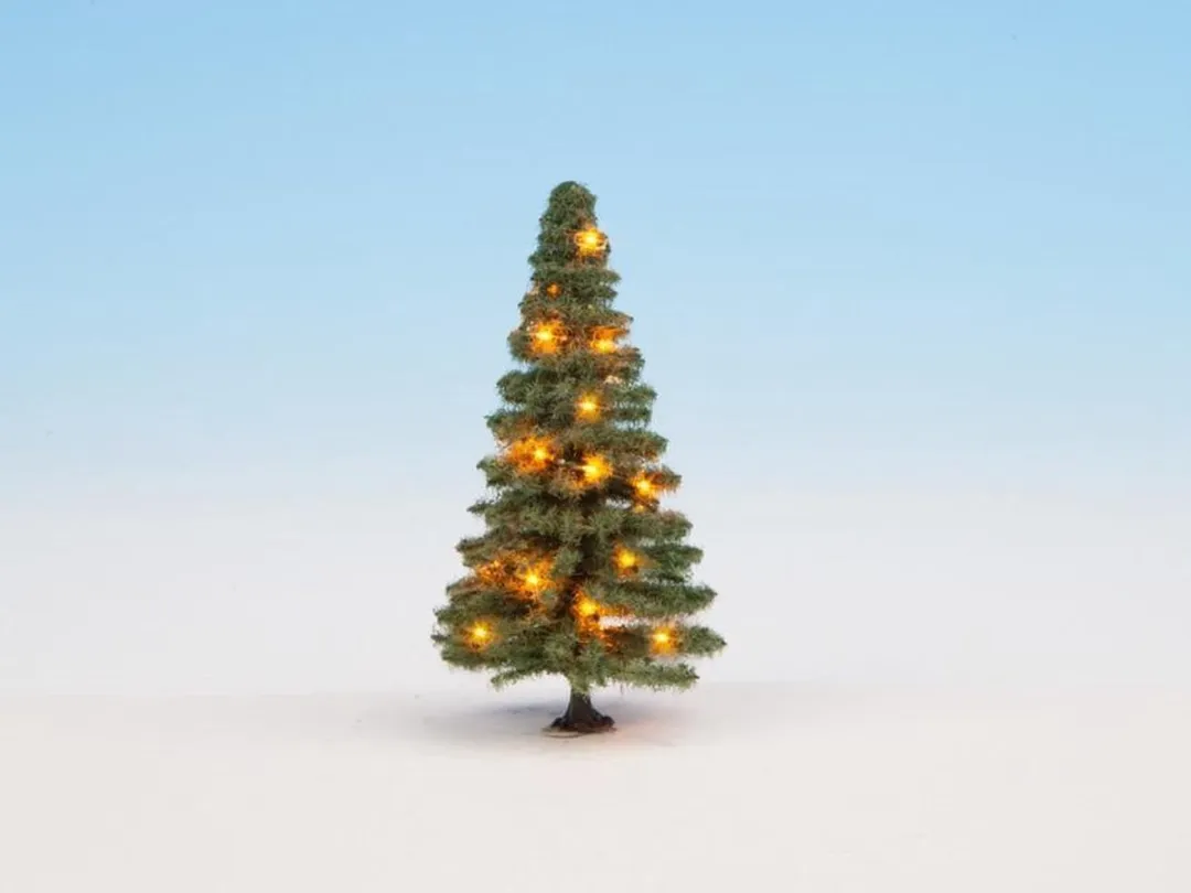 Noch Kerstboom Verlicht Schaal 0