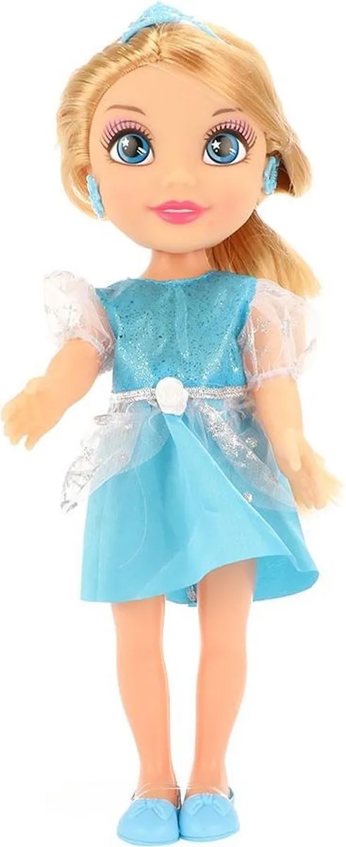 Toi-Toys Pop IJsprinses 28cm - Blauw