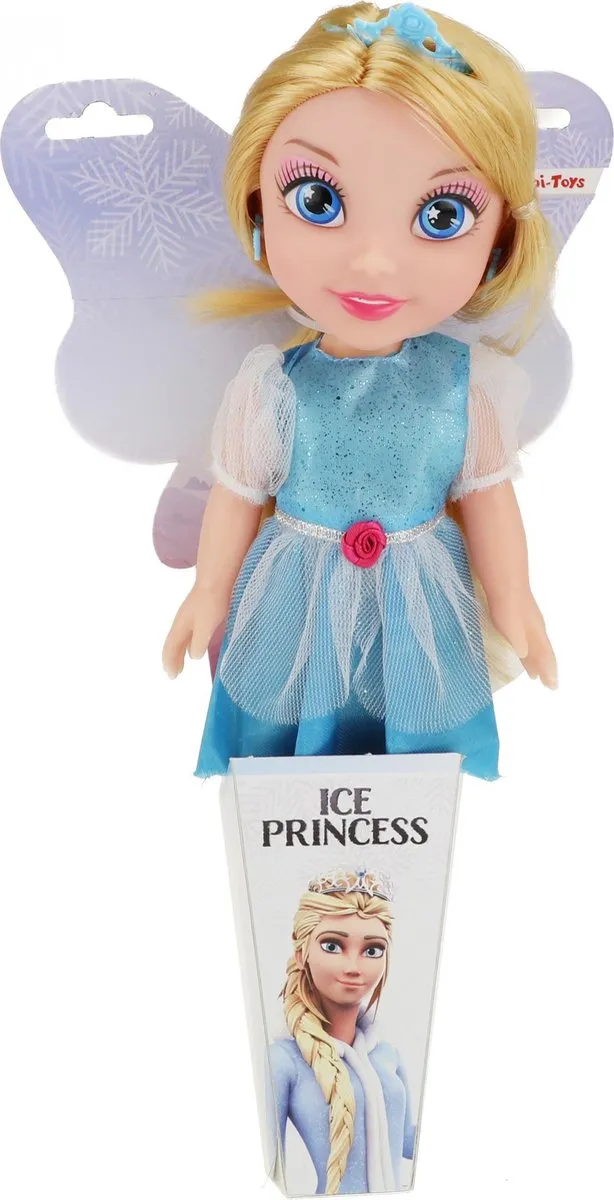 Toi-Toys Pop IJsprinses 28cm - Blauw
