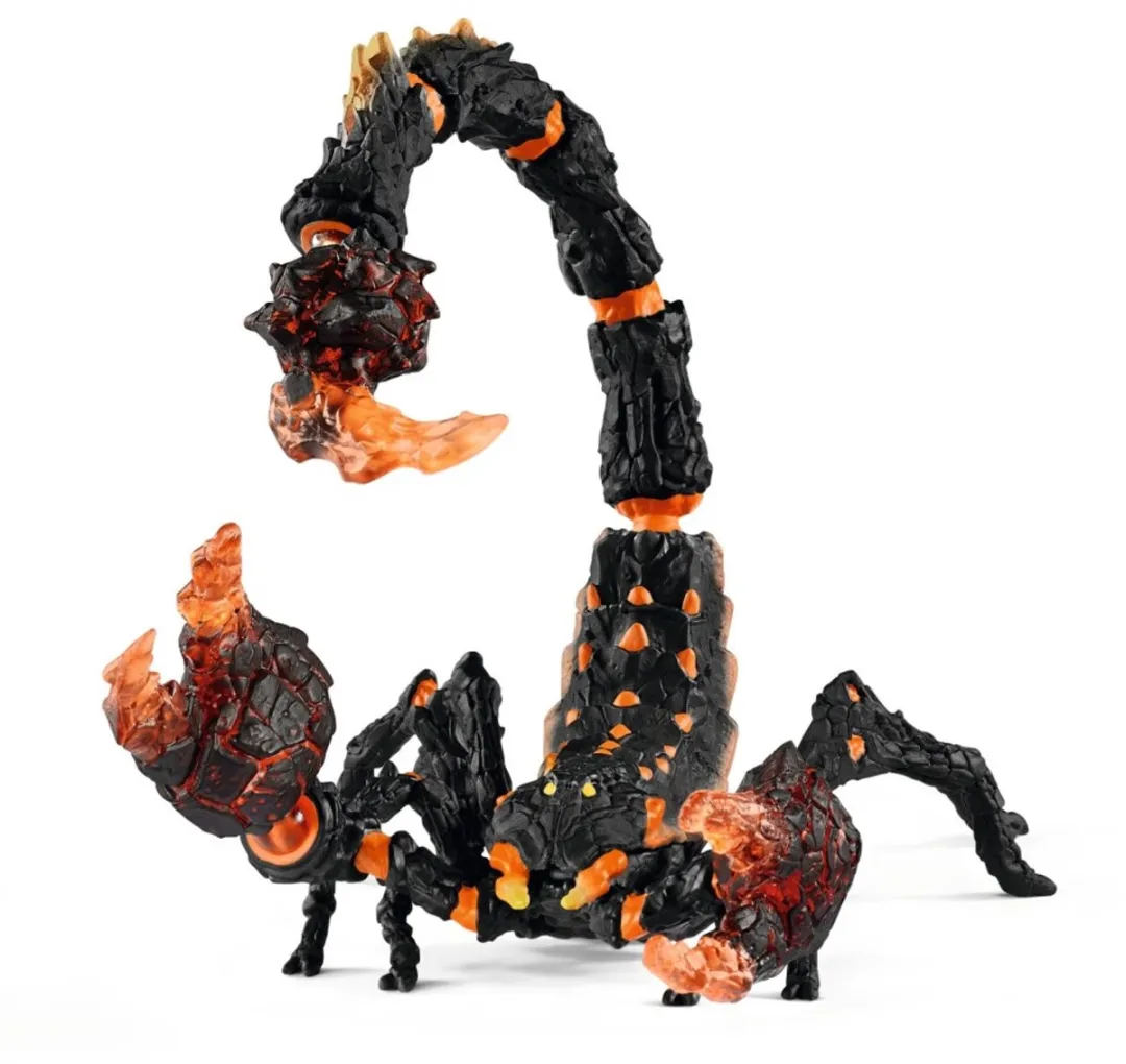 Schleich Eldrador Creatures Lava Schorpioen Speelfiguur 70142 - afbeelding 6 van 6