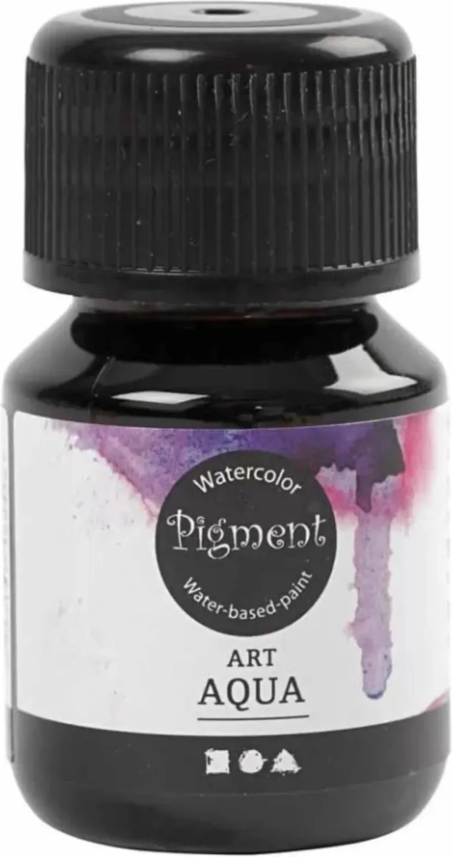 Creativ Company Aqua Pigment Aquarelverf Bruin 30ml