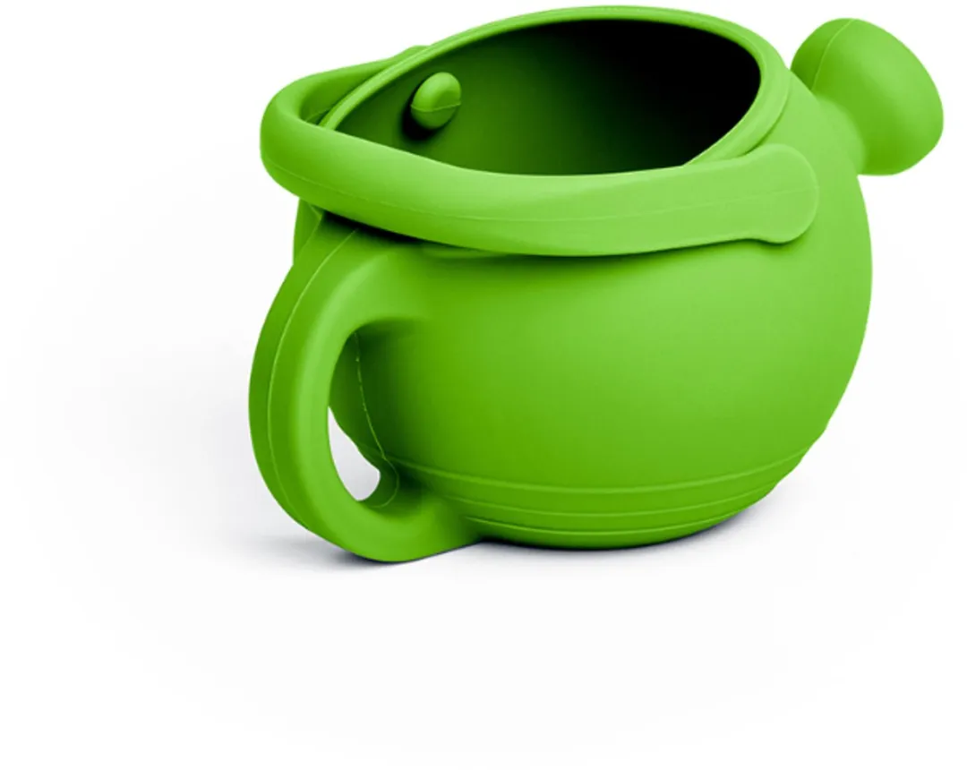 BIGJIGS Siliconen Gieter Gras Groen