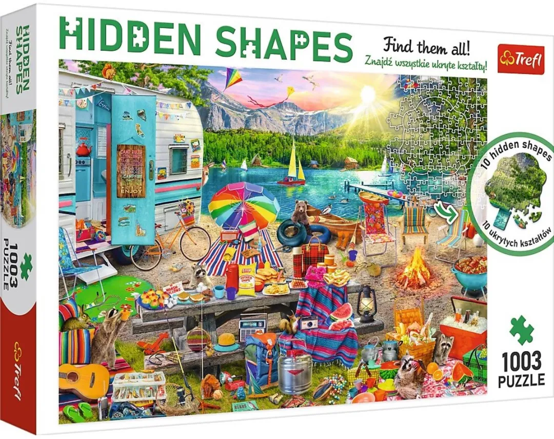 Trefl Hidden Shapes Puzzel 1003 Stuks