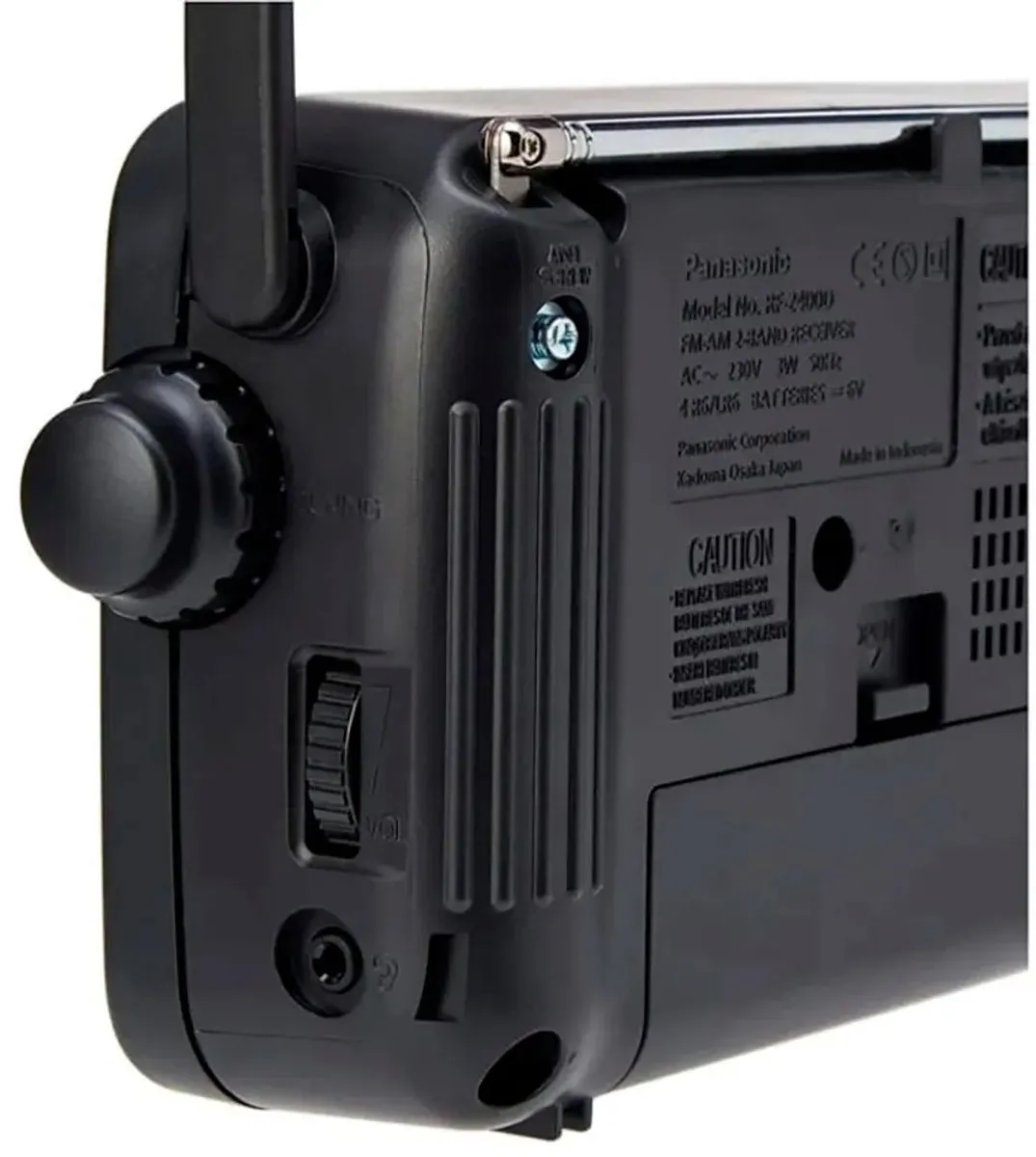 Panasonic RF-2400DEG Transistorradio - Zwart