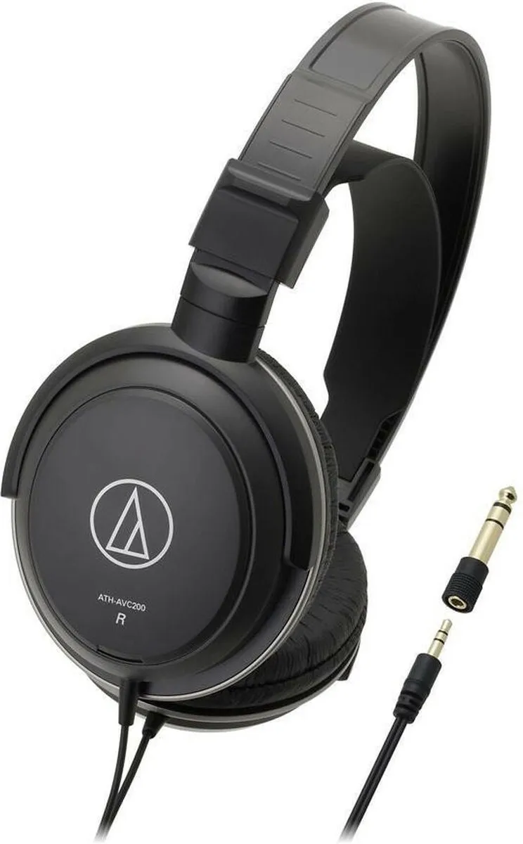Audio-Technica ATH-AVC200 Over-ear Koptelefoon - Zwart
