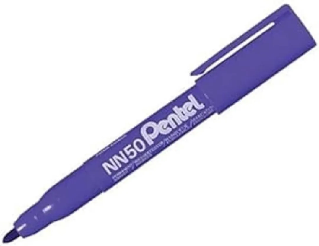 Pentel NN50 Viltstiften - 12 Stuks - Blauw
