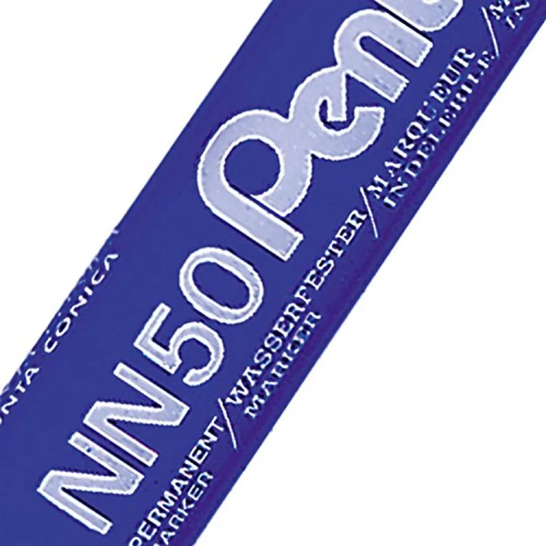Pentel NN50 Viltstiften - 12 Stuks - Blauw