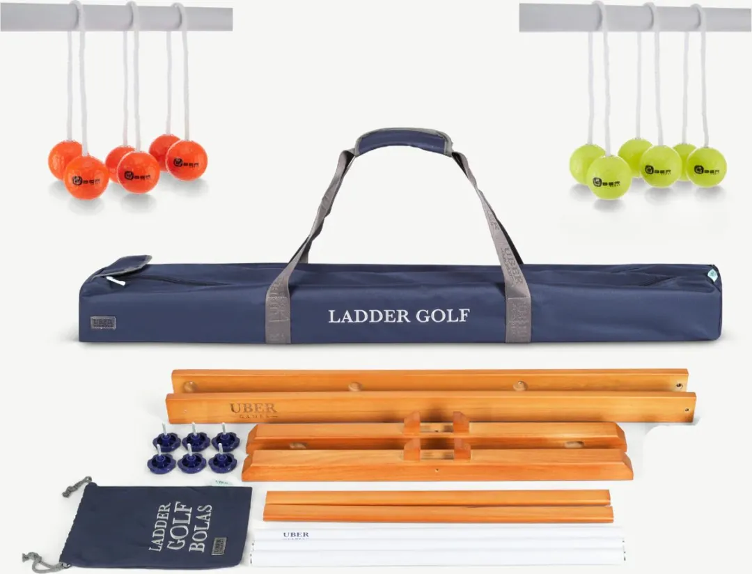 Ubergames Laddergolf Set Geel/Oranje