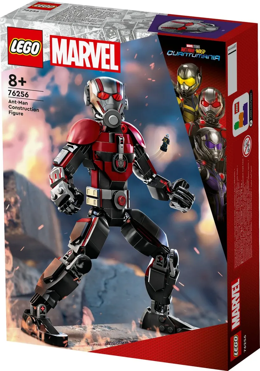 LEGO Marvel Ant-Man Actiefiguur 76256 - 289 Stukken - Zwart/Rood - afbeelding 6 van 6