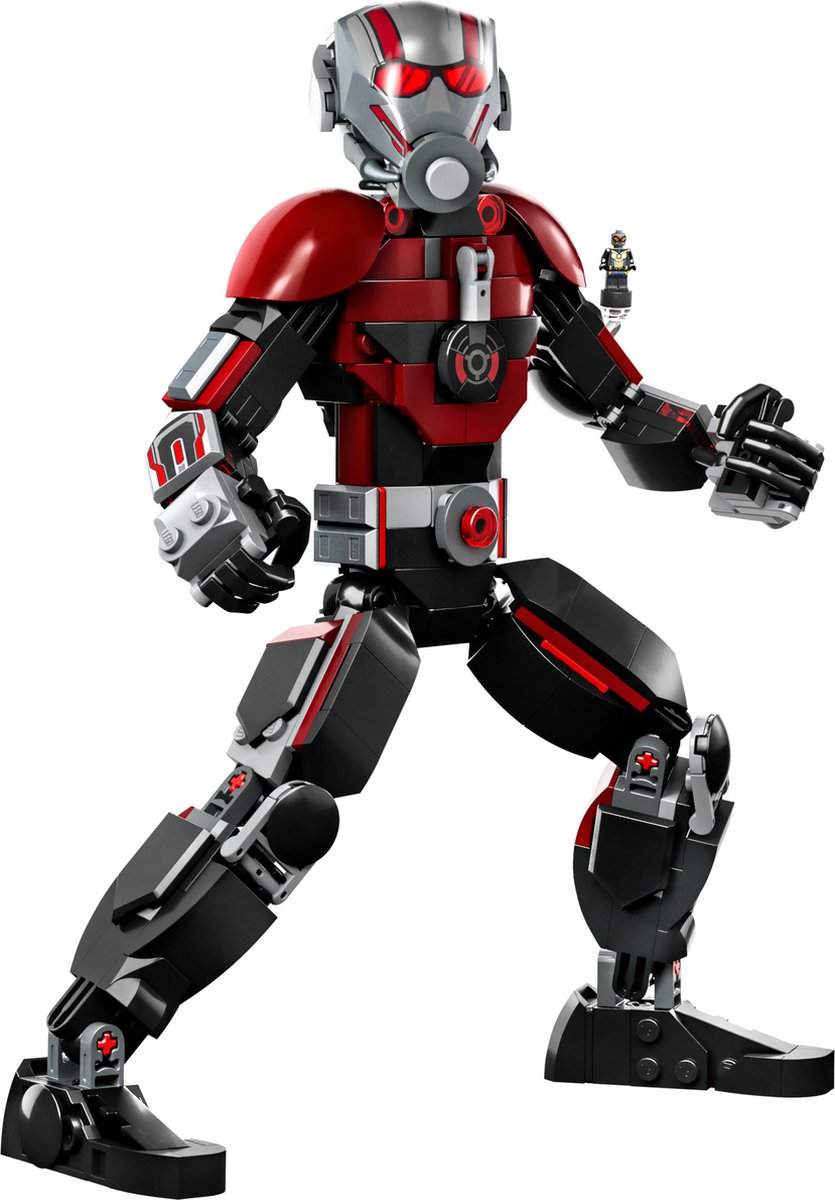 LEGO, 76256 Marvel Ant-Man Actiefiguur, Zwart / Rood