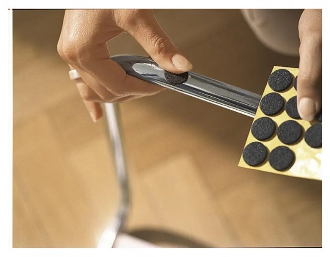 Tesa Protect - Filten Viltglijders - 26mm - Ovaalvorm - Bruin