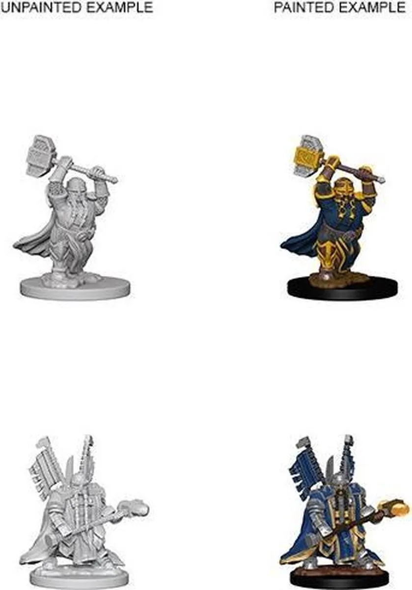 Wizkids D&D Nolzur's Marvelous Miniatures Dwerg Paladijn
