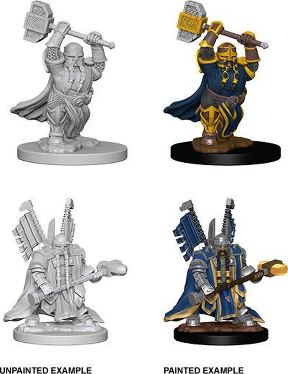 Wizkids D&D Nolzur's Marvelous Miniatures Dwerg Paladijn - Multi