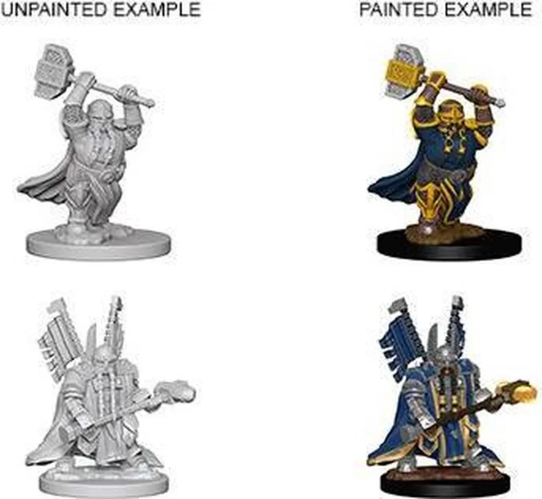 Wizkids D&D Nolzur's Marvelous Miniatures Dwerg Paladijn - Multi