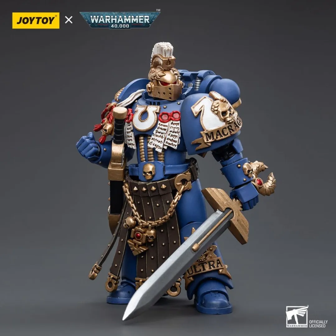 Joy Toy Warhammer 40k Ultramarines Honour Guard Chapter Champion 1/18 - JT6526 - Multi
