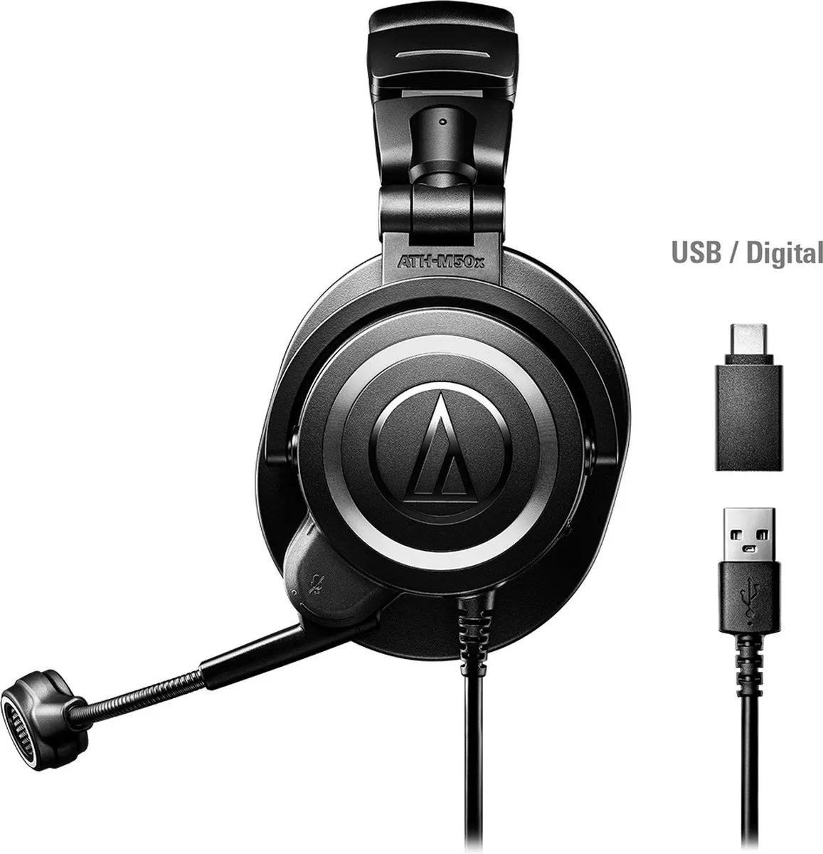 Audio-Technica ATH-M50xSTS-USB Headset