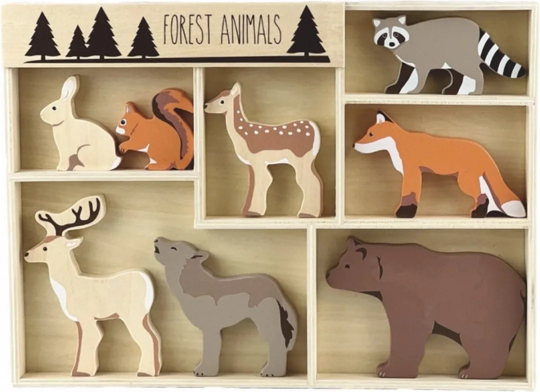 Egmont Toys 8 Houten Bosdieren
