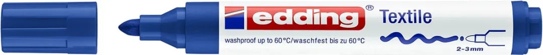 edding 4500 Textiel Marker - Blauw
