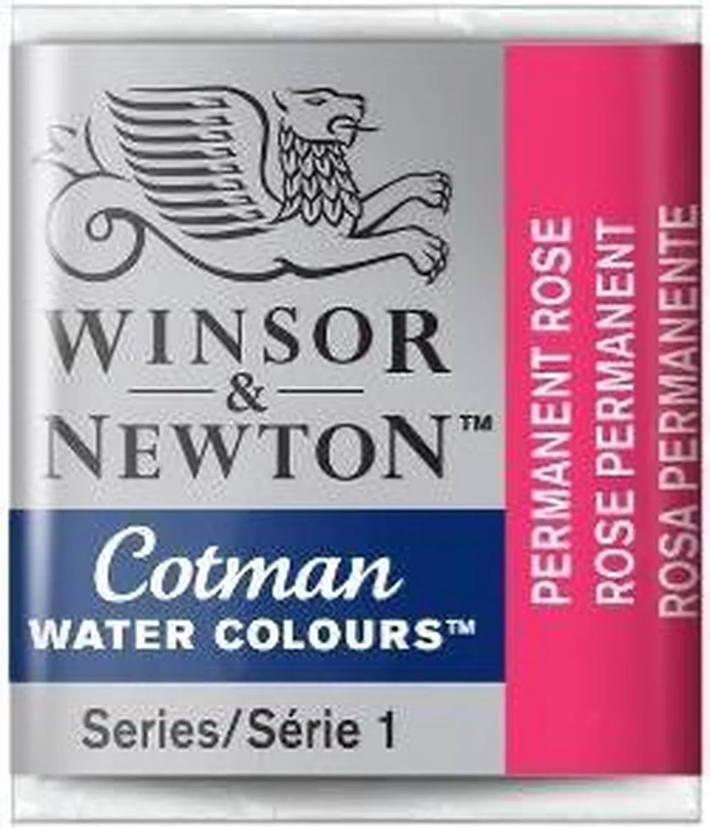 Winsor & Newton Cotman Aquarelverf Permanent Rose - 1 Kleur