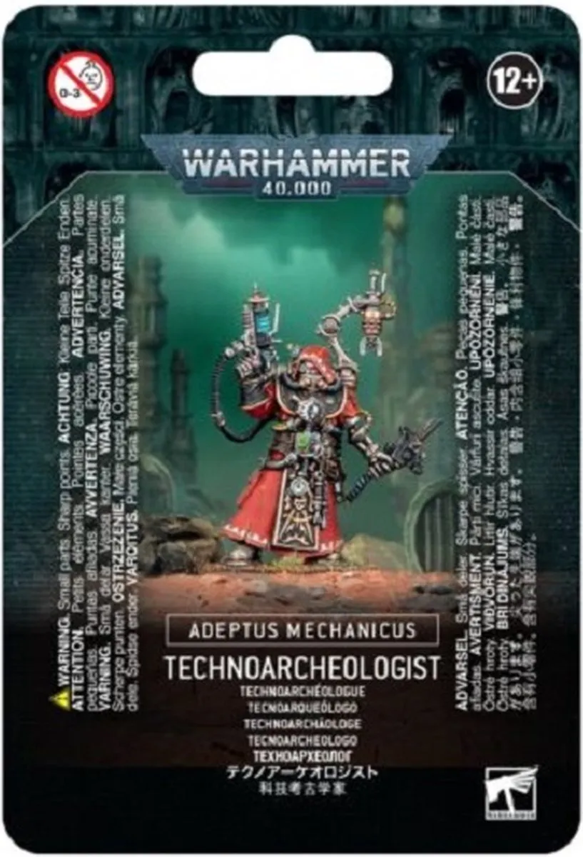 Games Workshop Adeptus Mechanicus Technoarchaeologist - 5 Onderdelen