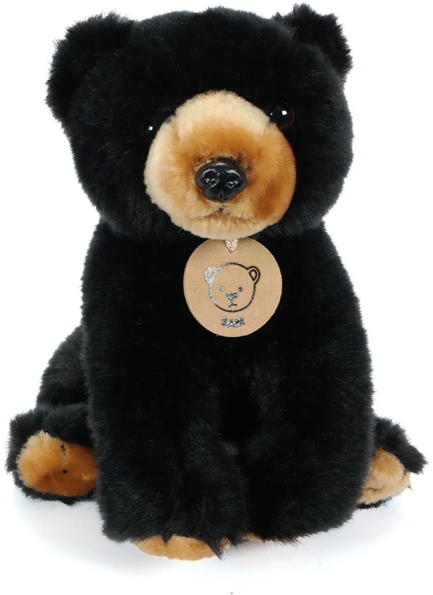PIA Soft Toys Beer Sam - Zwart 20cm