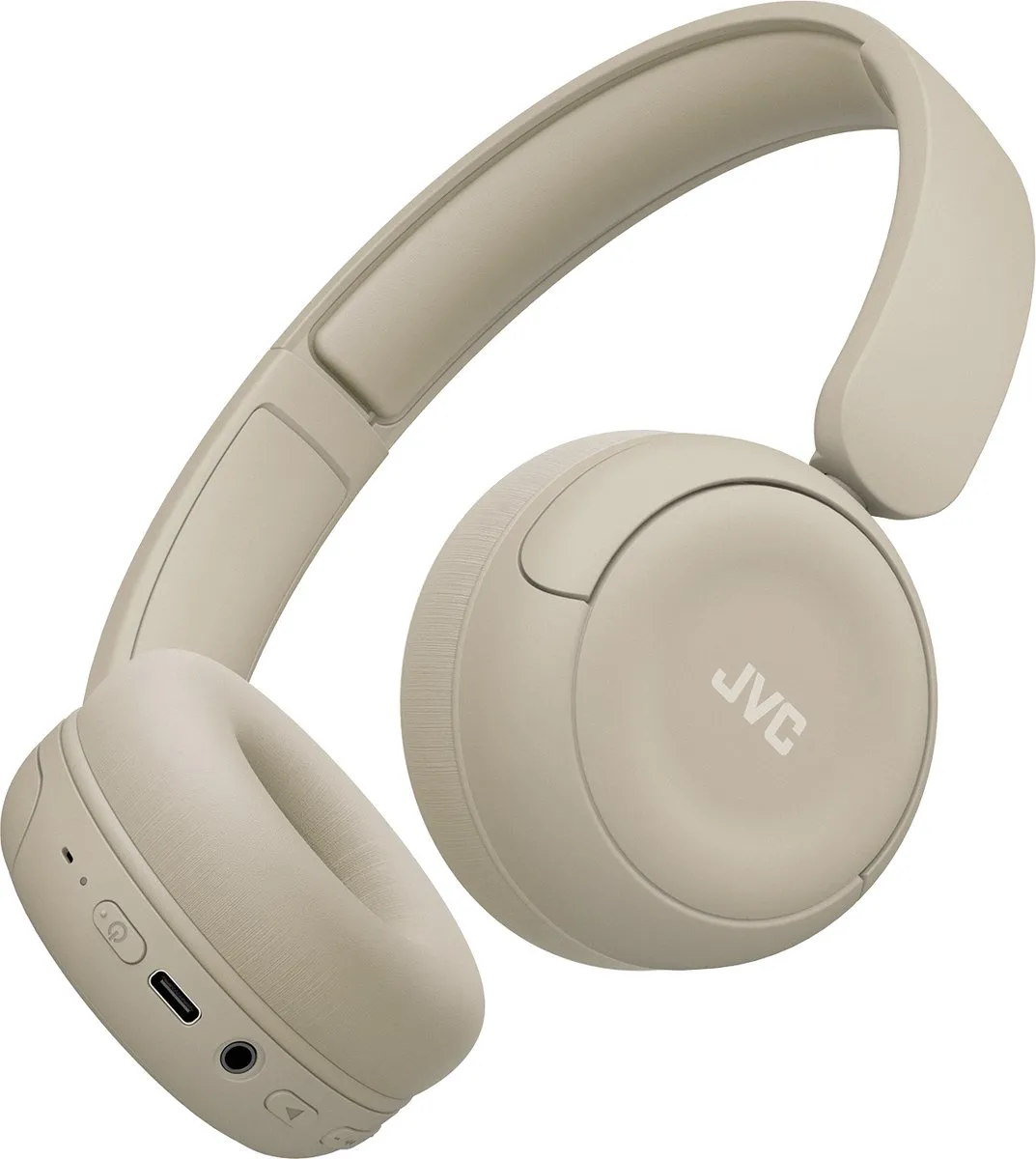 JVC HA-S59W Draadloze Hoofdtelefoon - 50 uur batterij - Beige