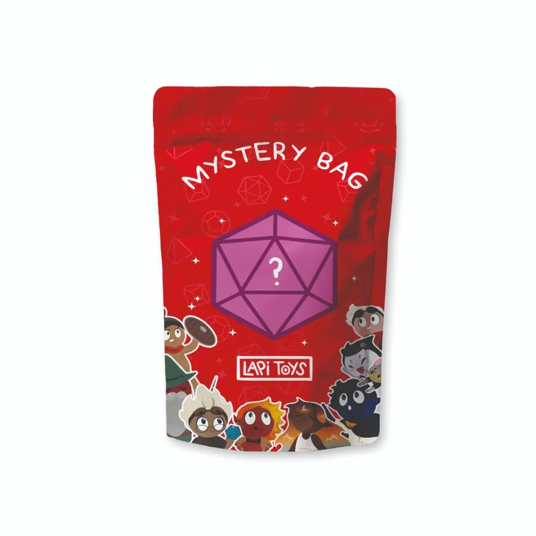 Lapi Toys Polydice Mystery Dice - 7 Stuks Meerkleurig