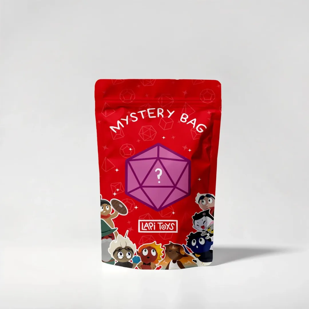 Lapi Toys Polydice Mystery Dice - 7 Stuks Meerkleurig
