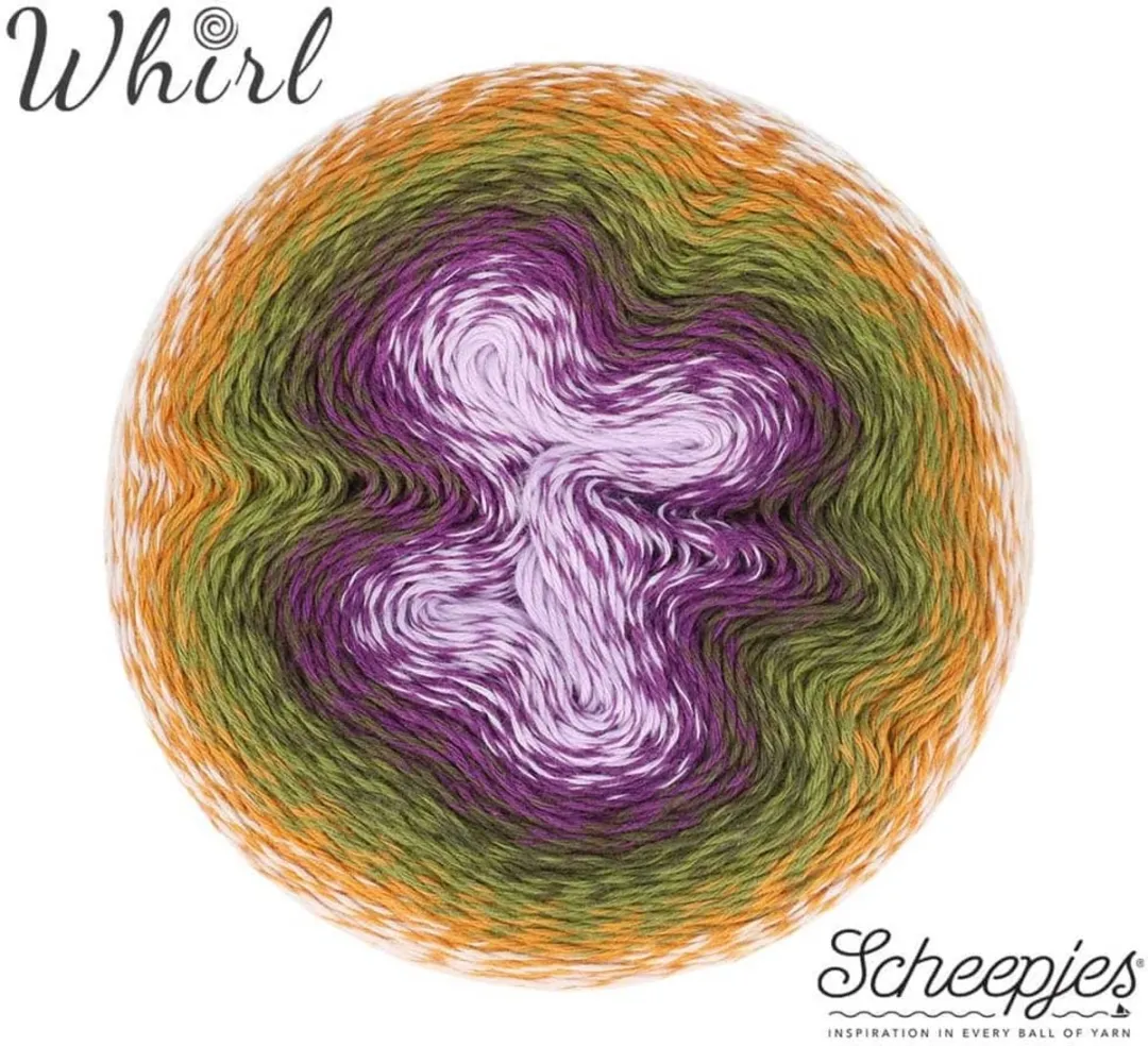 Scheepjes Whirl 1000m - 791 Kiwi Crush Crumble