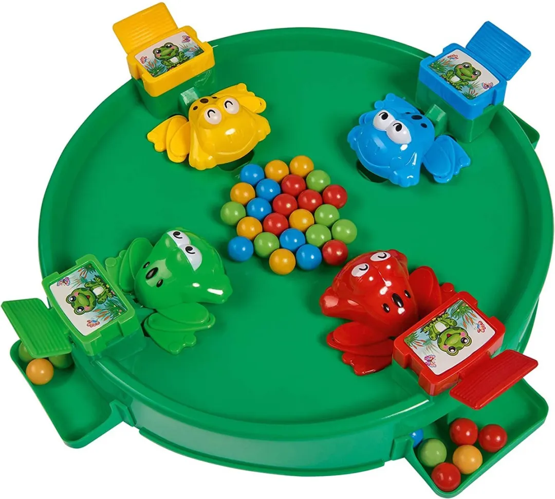 Noris Hungry Frogs - Simba Hongerige Kikkers - 4 Spelers - vanaf 4 jaar