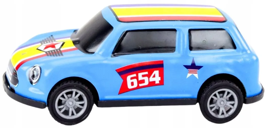 Lean Toys Mini Pull-Back Speelgoedauto's - 12 Stuks - afbeelding 5 van 5