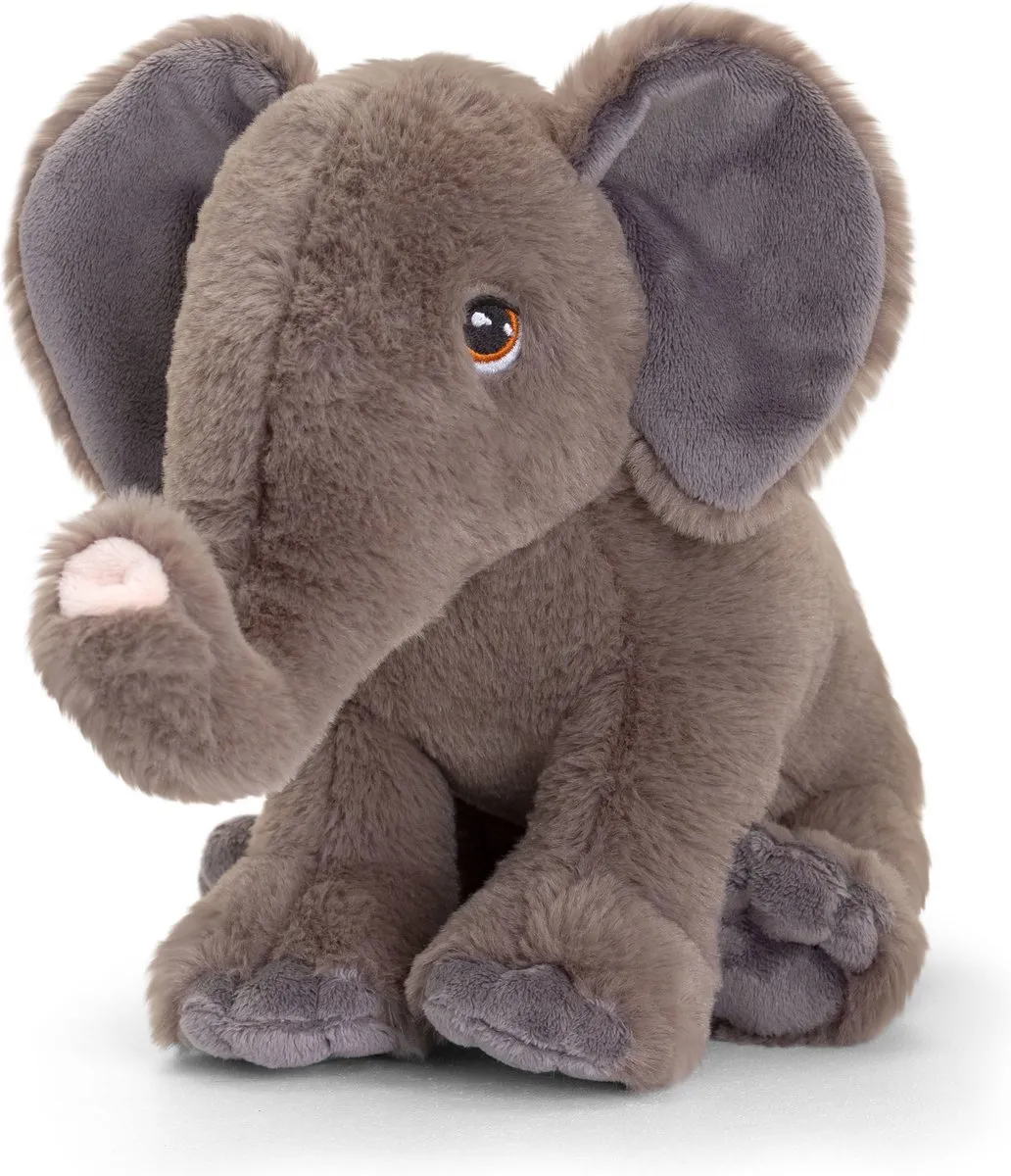 Keel Toys Pluche Olifanten Set - 2x Multi