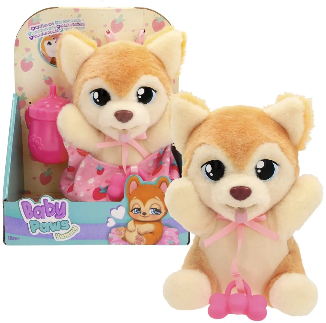 Imc Toys Baby Paws Yummy Shiba Interactieve Pluchen Knuffel
