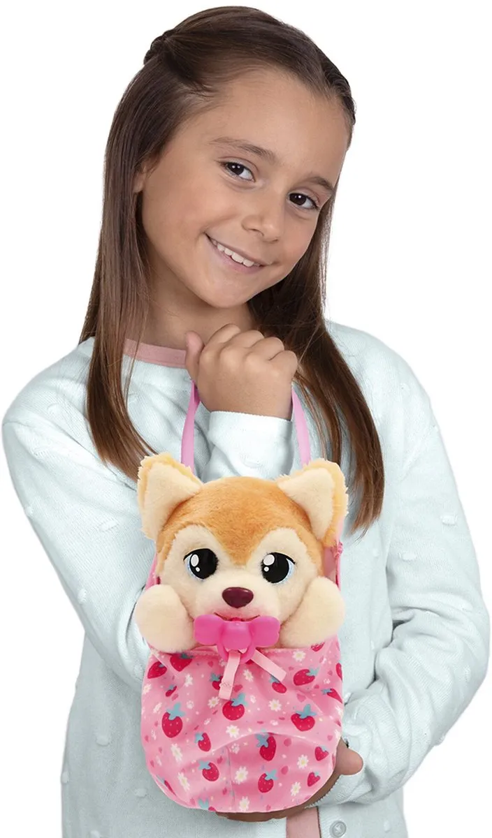 Imc Toys Baby Paws Yummy Shiba Interactieve Pluchen Knuffel - Beige