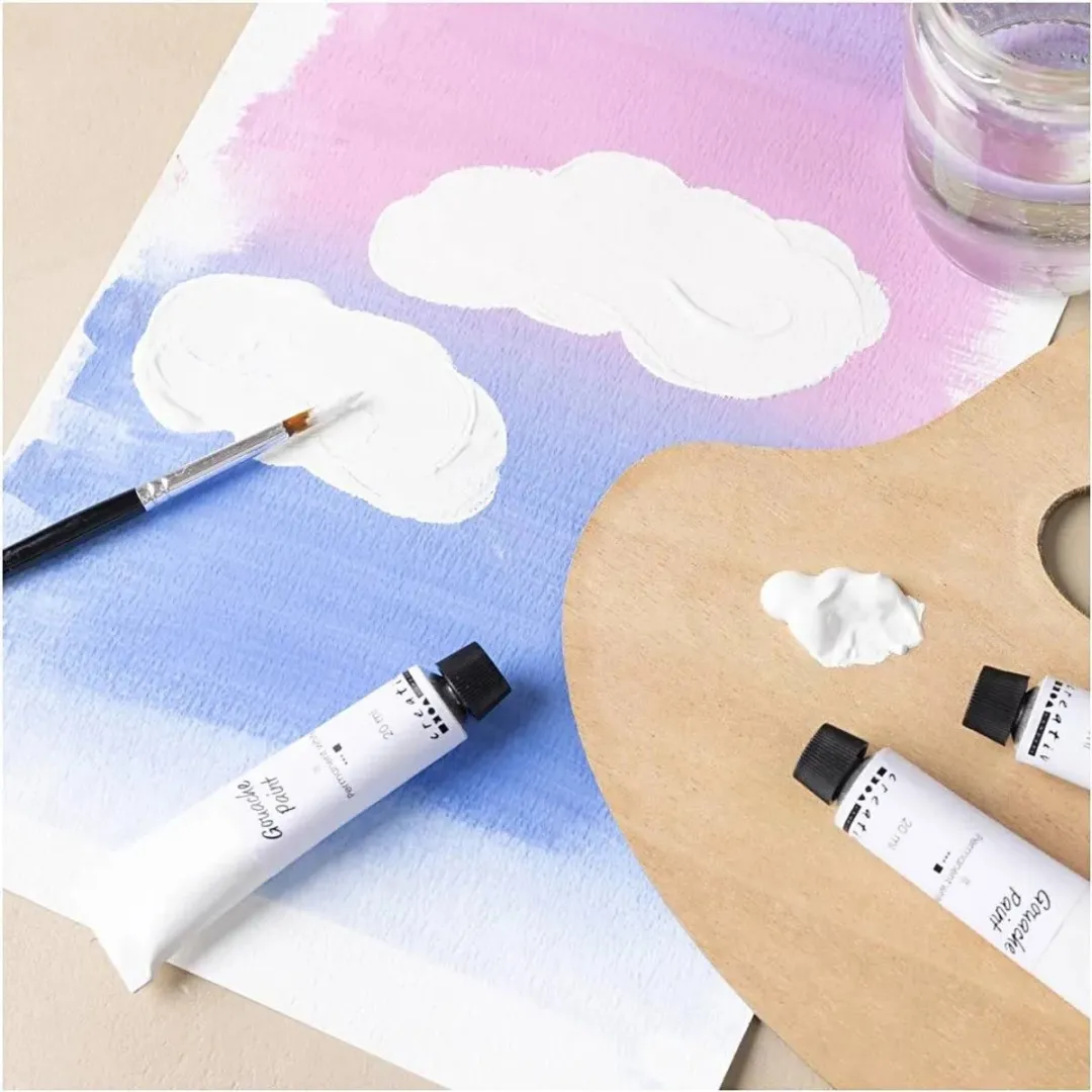 Creativ Company Gouacheverf Wit - 60ml