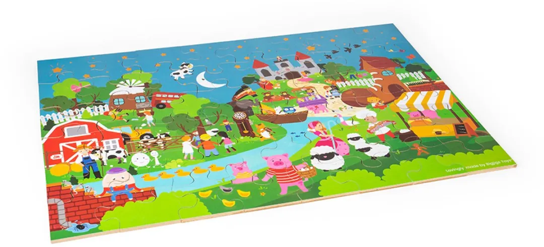 BIGJIGS Vloerpuzzel Rijmpje 069162