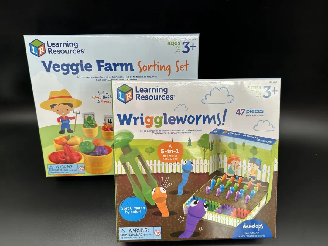 Learning Resources Motoriek! Veggie Farm & Wriggle Worms