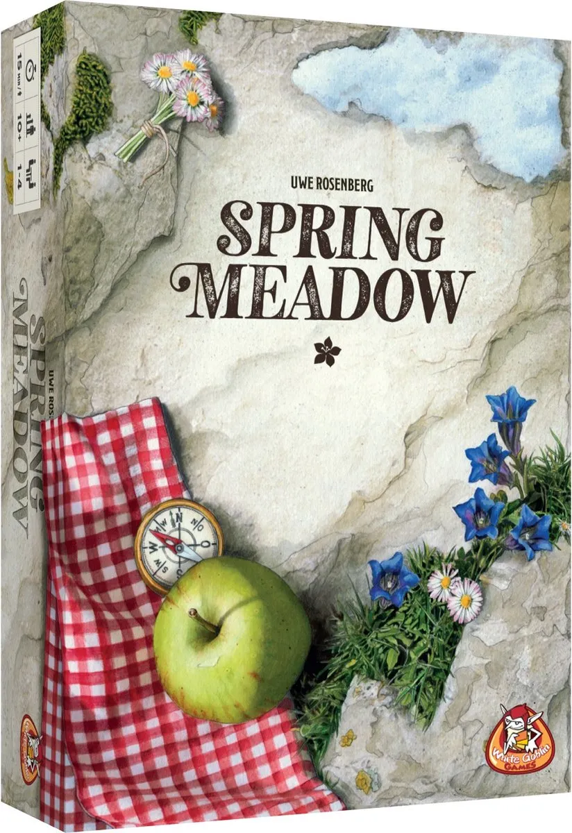 White Goblin Games Spring Meadow Gezelschapsspel - 1-4 Spelers