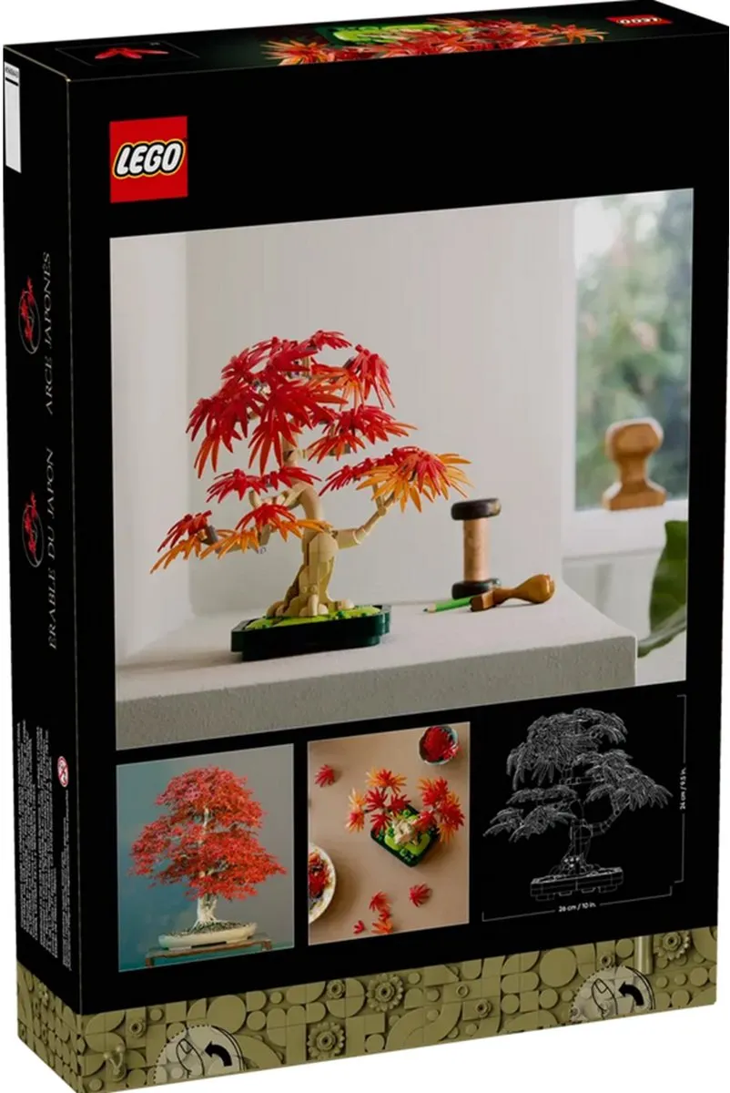 LEGO Botanicals Japanse Esdoorn 10348 - 474 Stukken - Meerkleurig - afbeelding 6 van 6