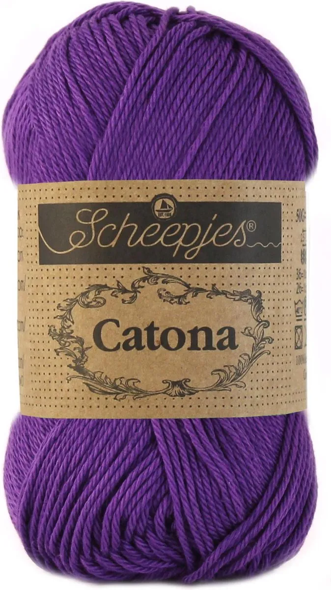 Scheepjes Catona 10g - Deep Violet