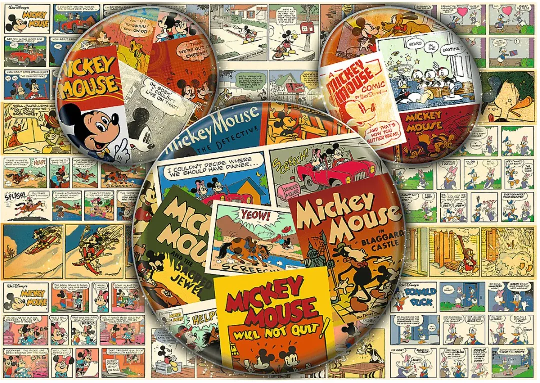 Trefl Mickey Mouse Legpuzzel 1000 Stuks - Multicolor
