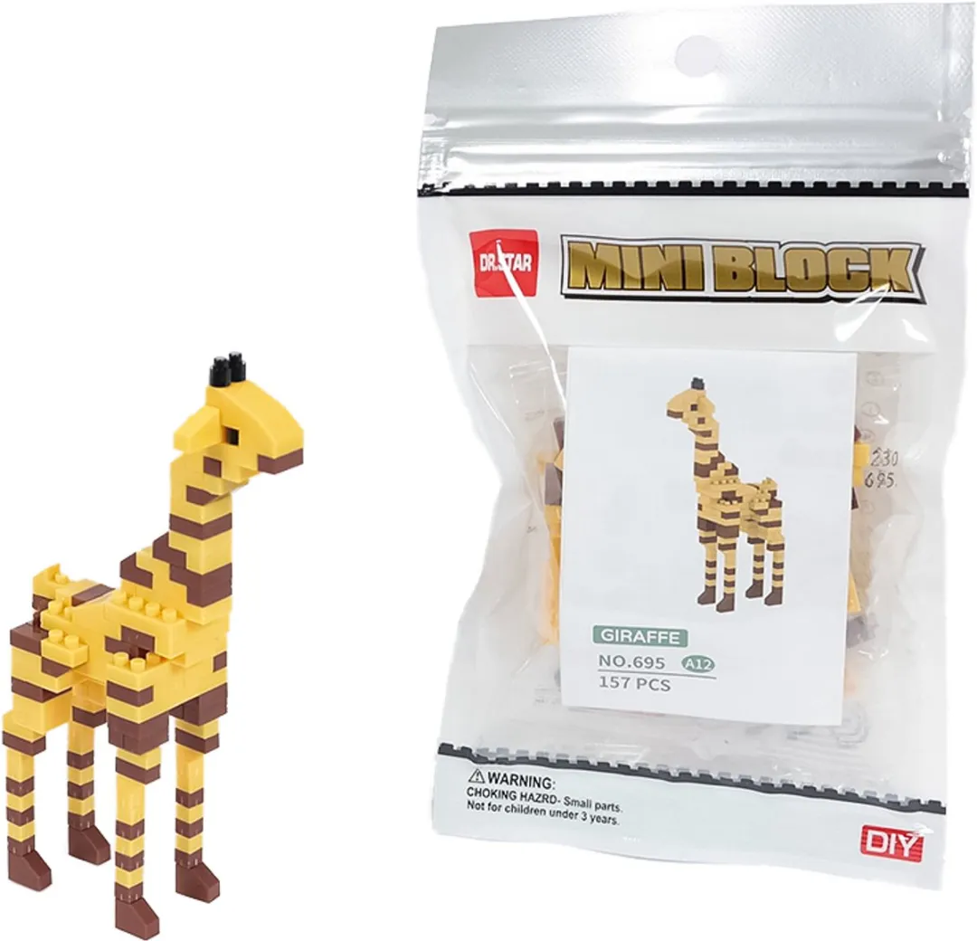 PIA Soft Toys Bouwset Giraf