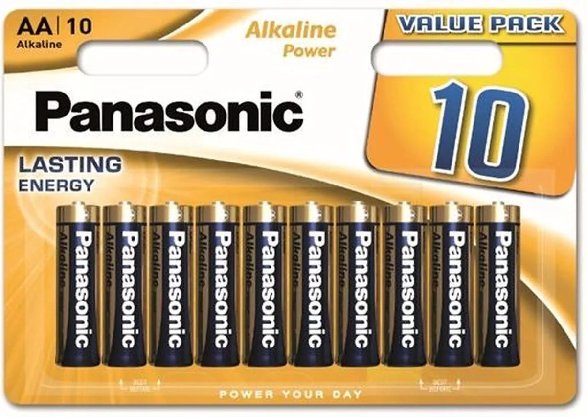 Panasonic AA Alkaline Batterijen