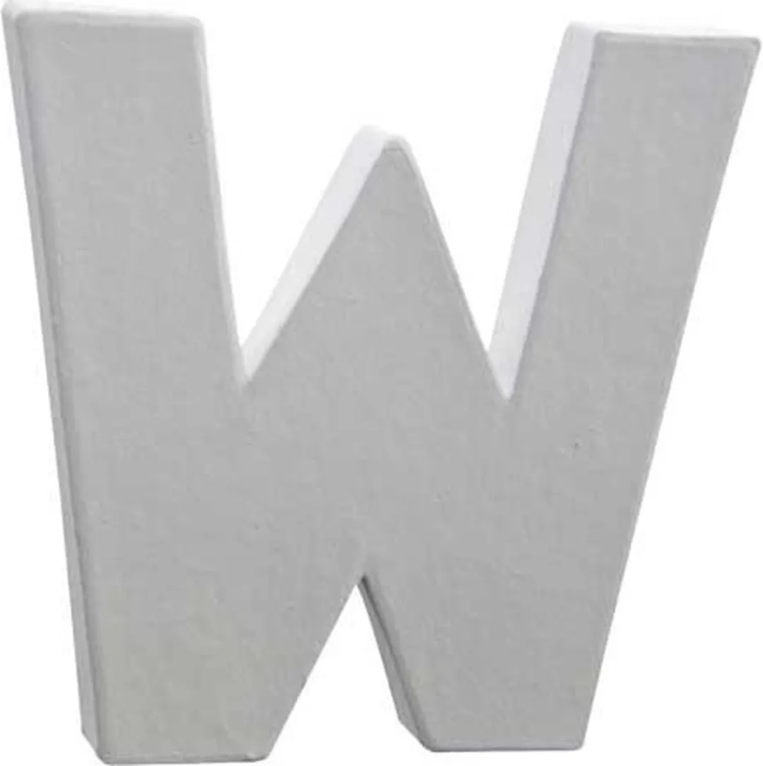 Decopatch Letter W 12cm