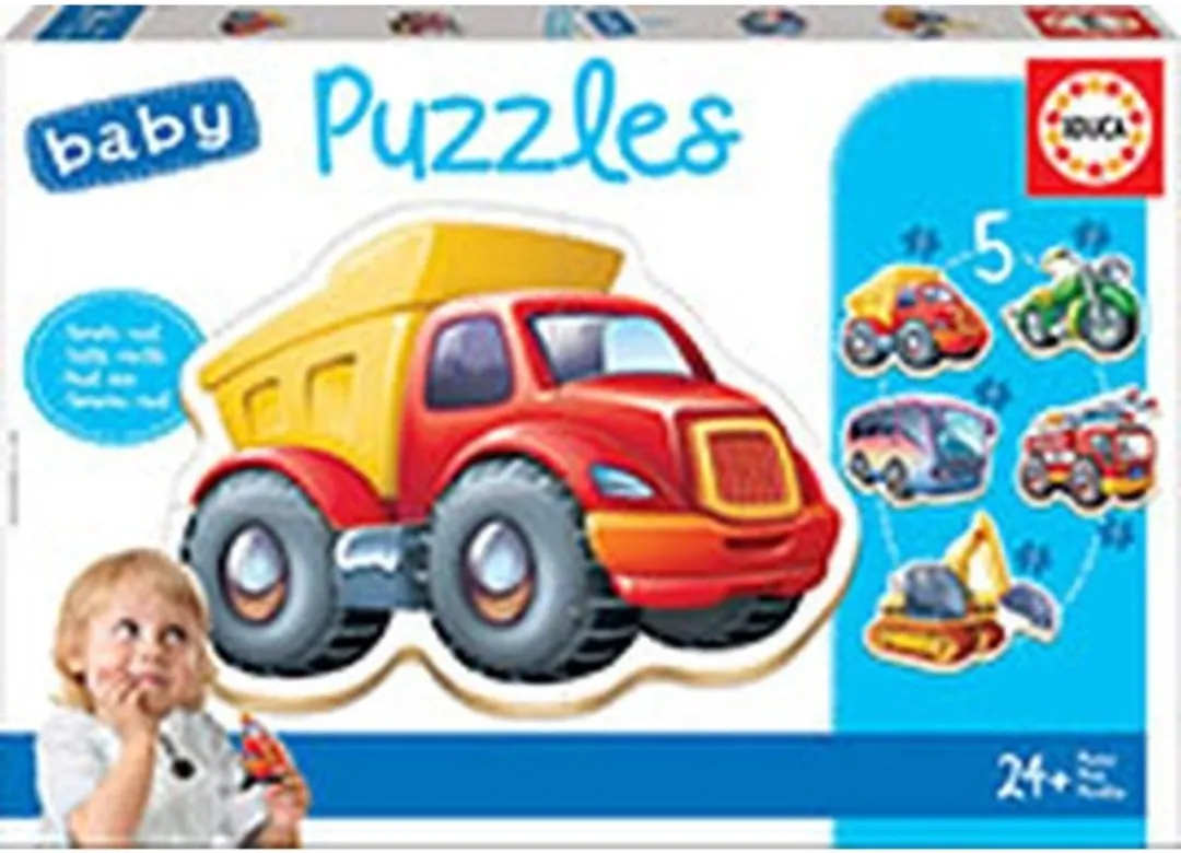 Educa Auto’s Puzzelset 5 Stuks