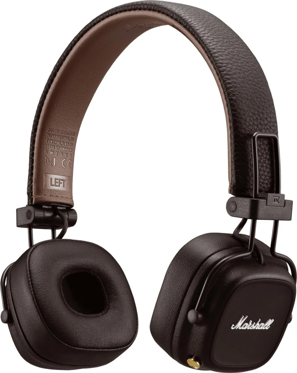 Marshall Major IV On-Ear Koptelefoon - Bruin