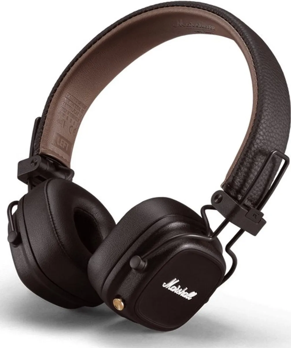 Marshall Major IV On-Ear Koptelefoon - Bruin