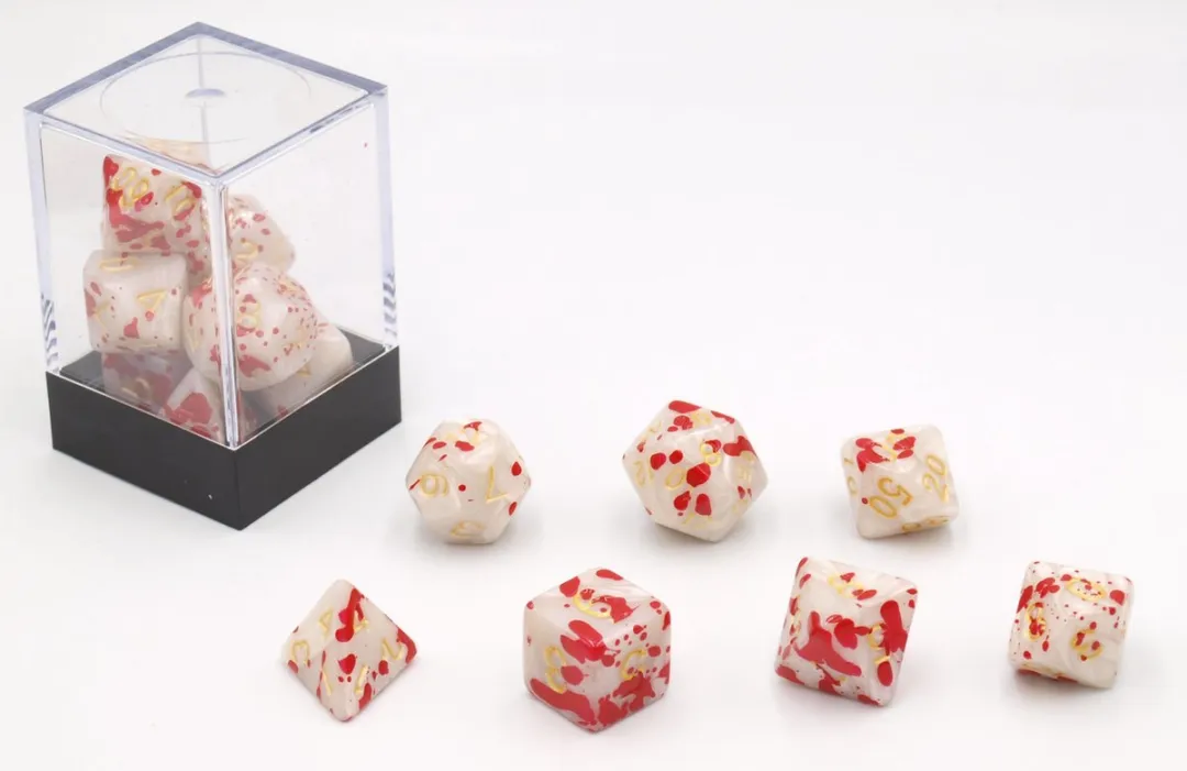 HOT Games Bloodspatter Dobbelstenen