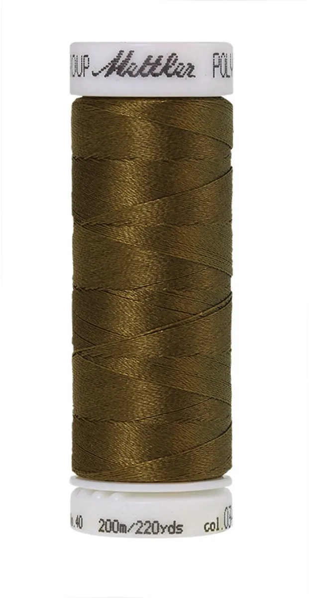 Amann Polysheen Borduurgaren 200m - Bruin