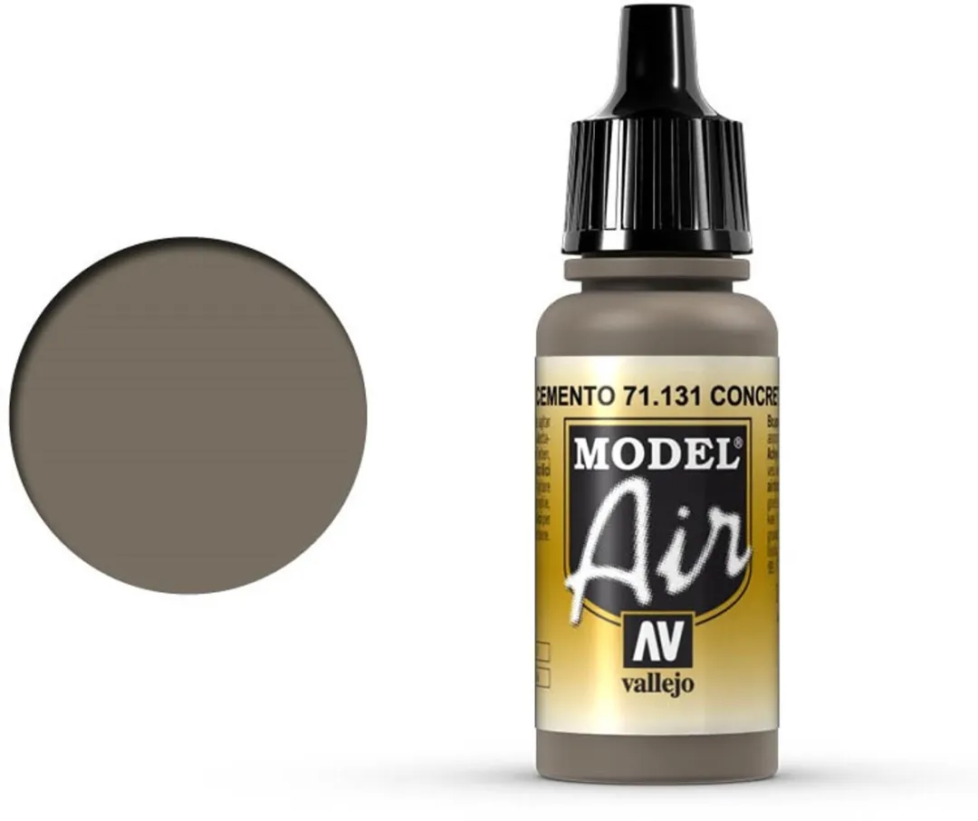 Vallejo Model Air Concrete Acrylverf 17ml - Multi